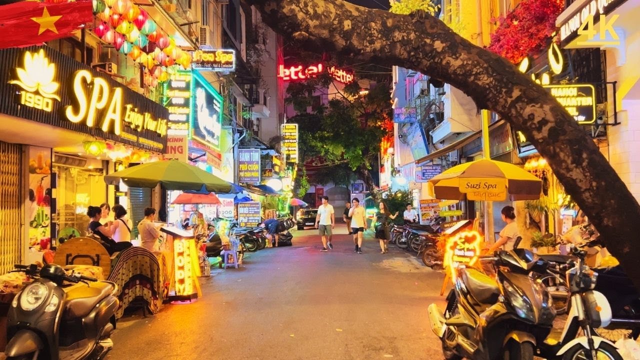 [Vietnam 4K] Walk after the rain - What are the streets of Hanoi like after the rain?