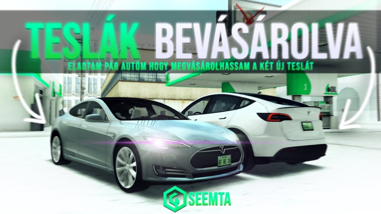 SeeMTA V4 | Megszereztem a 2 TESLÁT a SZERVEREN! Tesla Model S & Y!⚡ #29