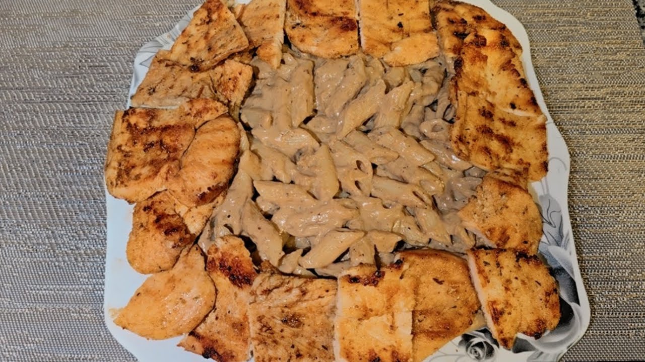 أحلى باستا فراخ بالمشروم في البيت🍝