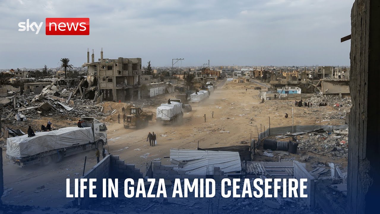 Life in devastated Gaza as ceasefire holds