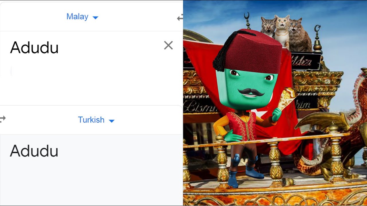 Adudu in different languages meme