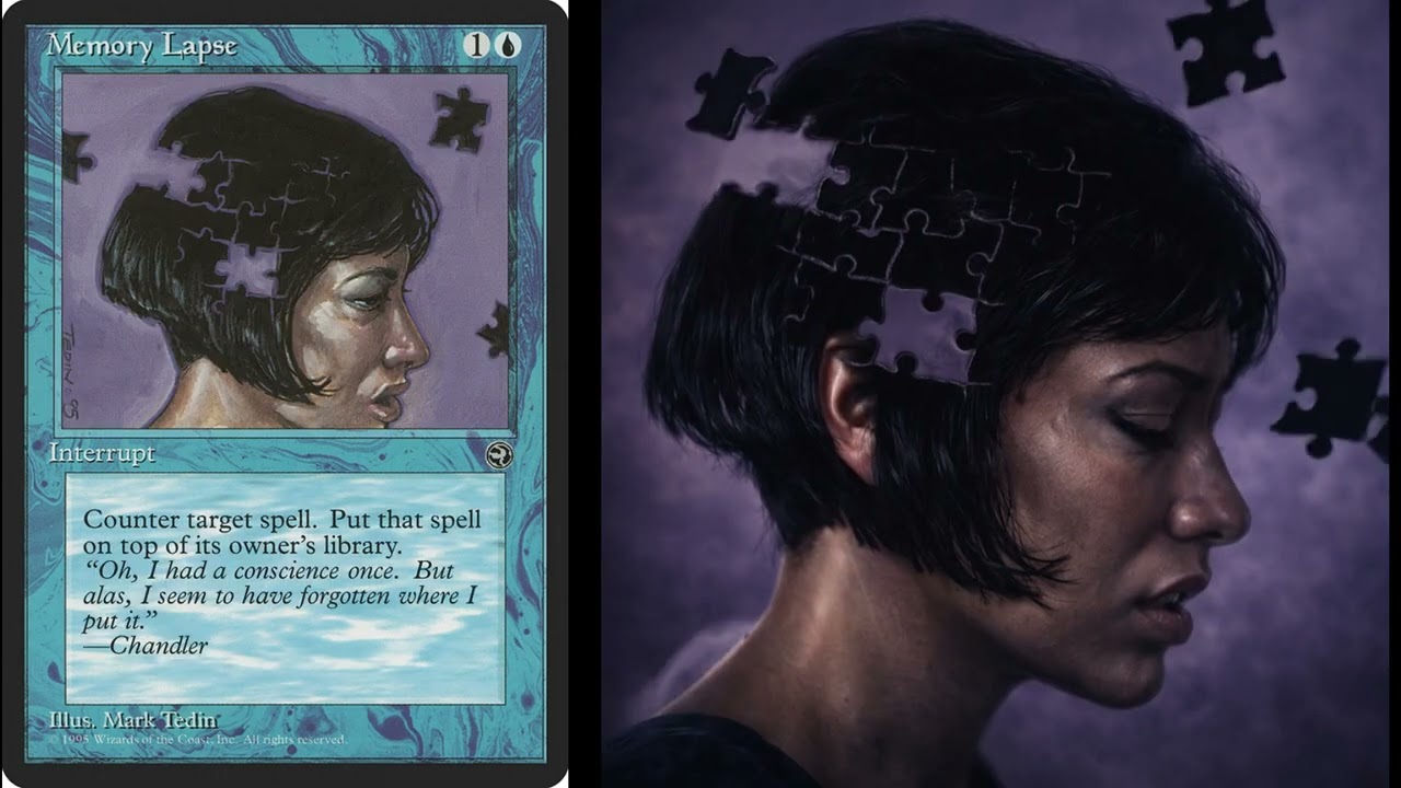 Magic the Gathering Cinematic -The Homelands- Blue Cards #HML #mtg #Homelands