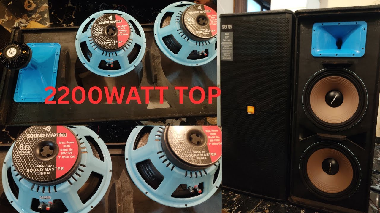 SOUND MASTER 2200W Top Fitting And Testing