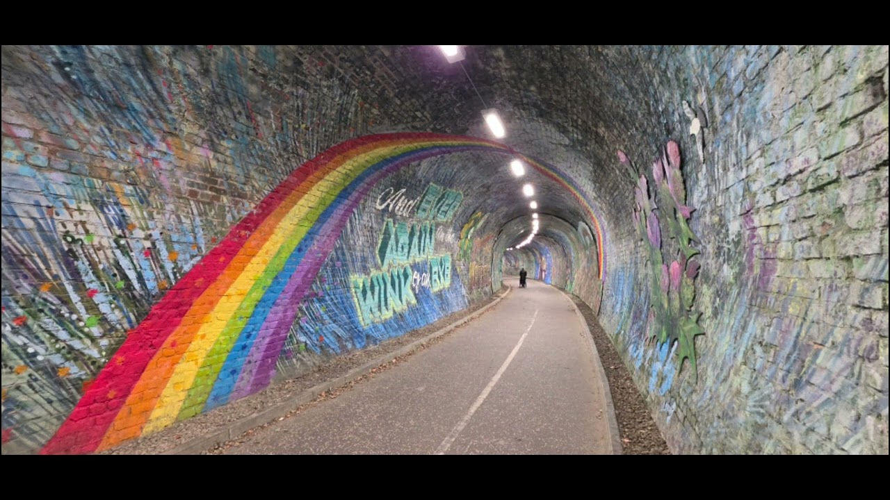 Colinton Tunnel 🌈A hidden gem beneath Edinburgh