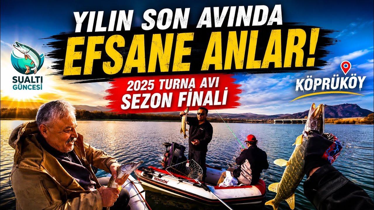 🎣 2025 Turna Balığı Avı Sezon Finali | Köprüköy’de Son Vuruşlar!#turnaavı #balıkavı #fishing #video 