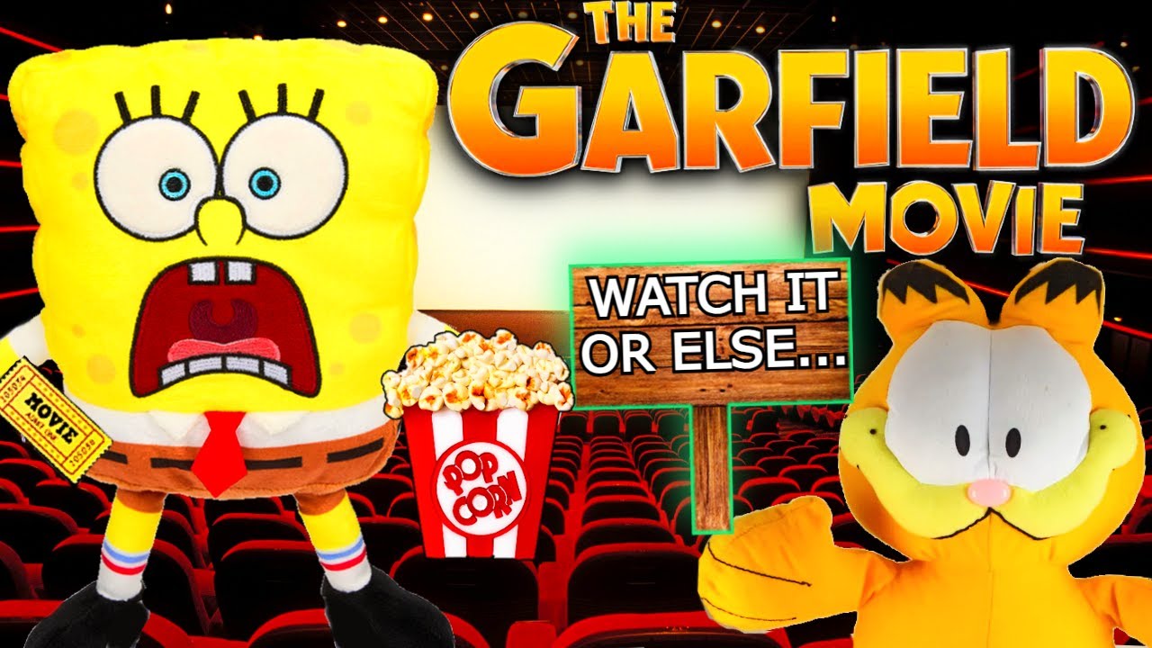 SpongeBob Goes To The Garfield Movie - SpongeBob Plush