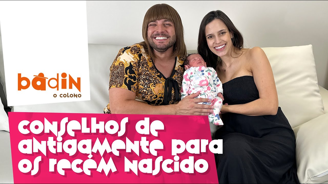 CONSELHOS DE ANTIGAMENTE PARA OS RECEM NASCIDOS - COM ERROS DE GRAVA&Ccedil;&Atilde;O NO FINAL