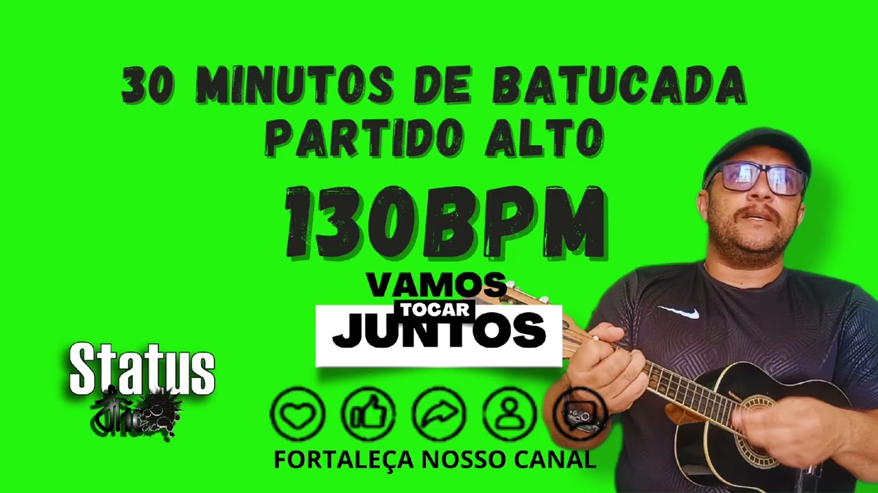 BATUCADA SAMBA PARTIDO ALTO LOOP 130BPM 