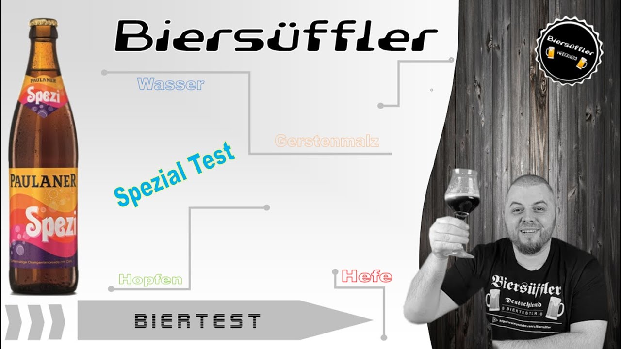 Biersüffler Getränke Spezial Test - Paulaner Spezi