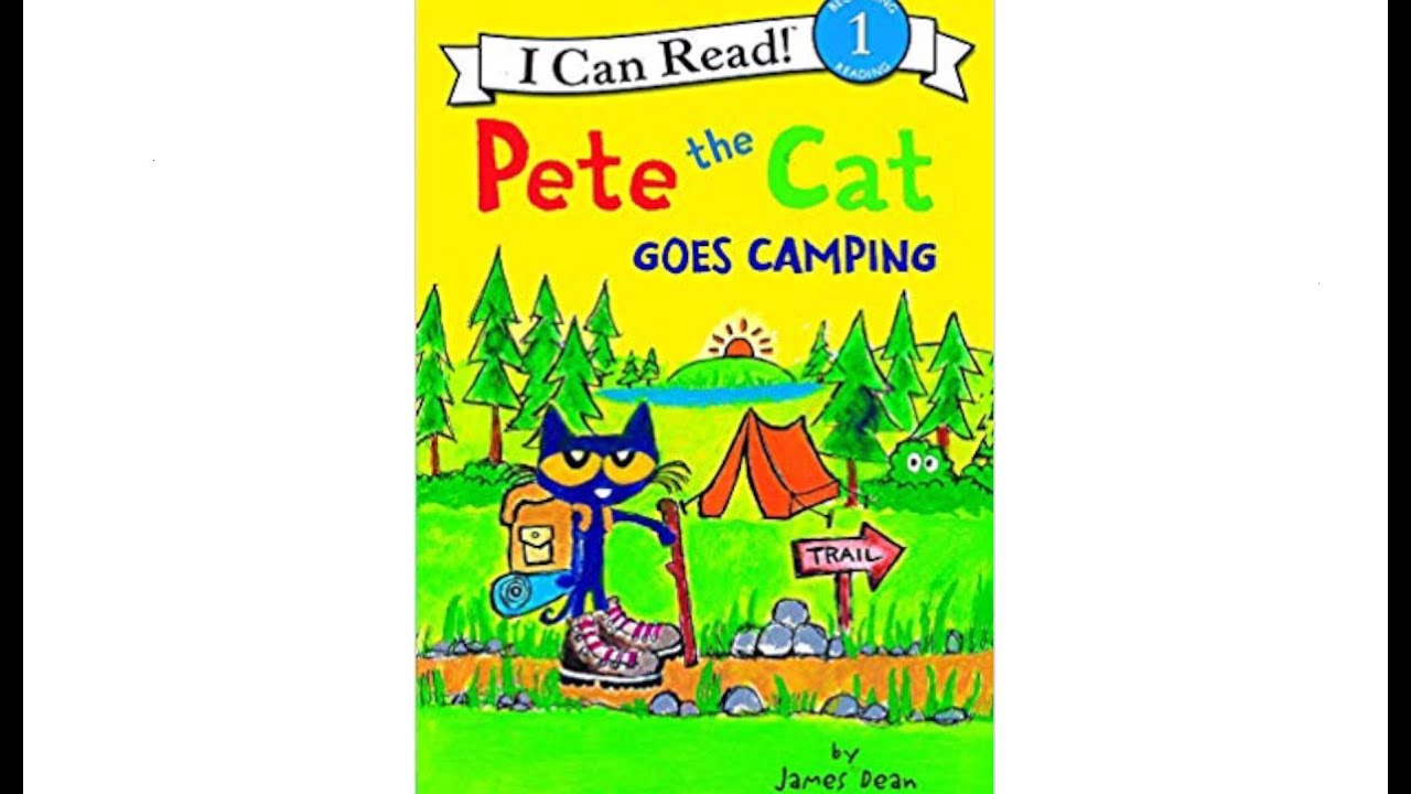 Pete the Cat Goes Camping - Read Aloud Books for Toddlers, Kids and Children