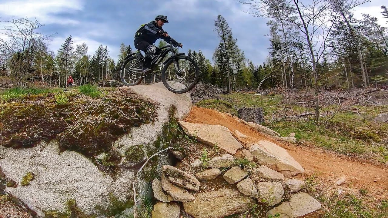 Olbrzymy - MTB- Karkonosze singletrack na rowerze hardtail  XC - najlepsze fragmenty tras. .