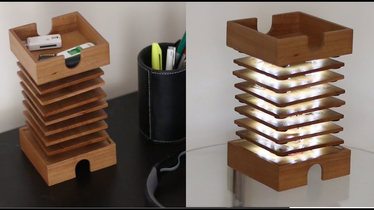 D.I.Y Decorative Coaster Lamp!