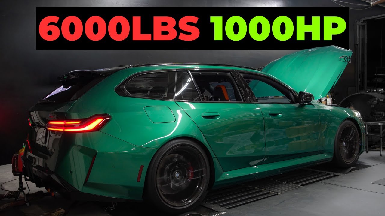 Мы добились мощности более 900 л.с. на универсале M5.
