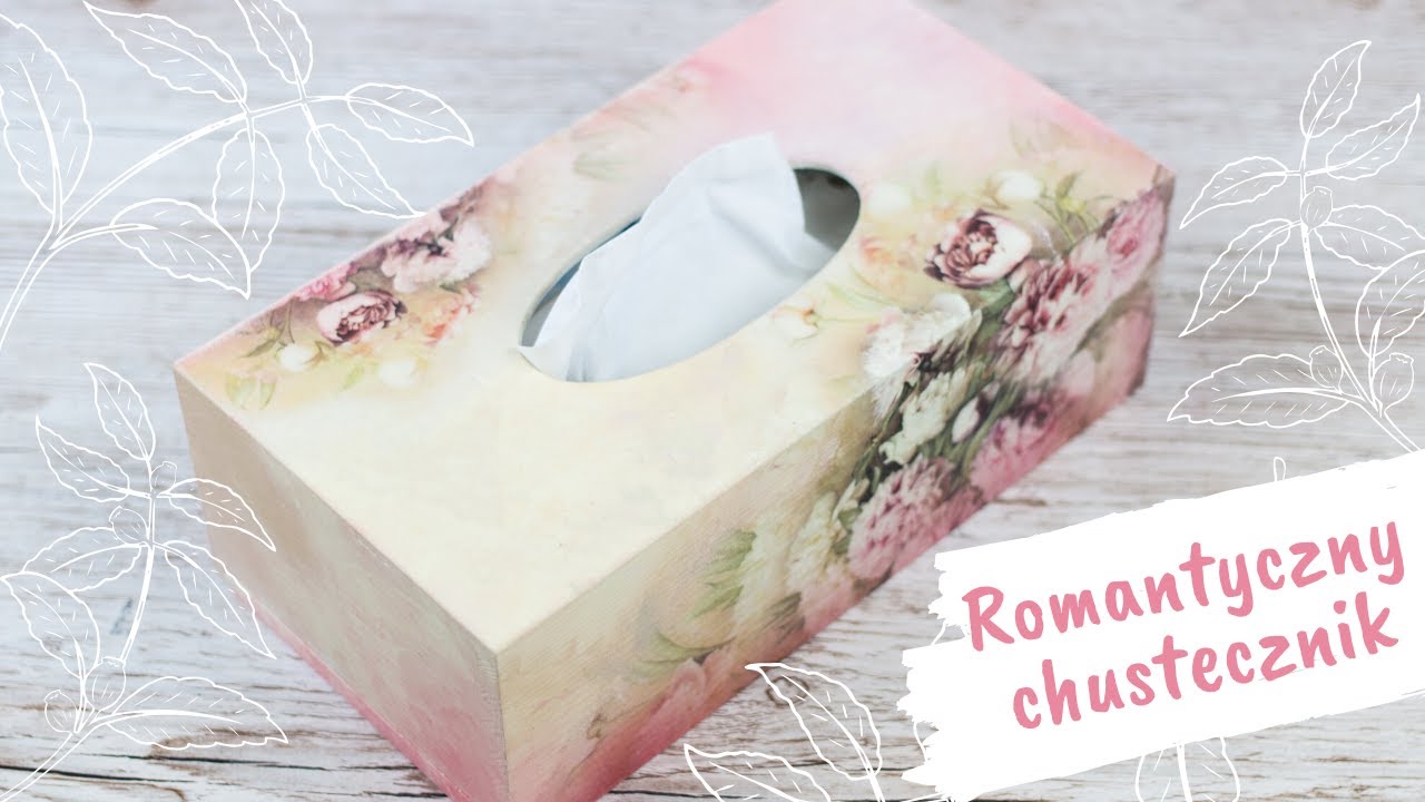 Jak wtapiać papier ryżowy w tło? #decoupage