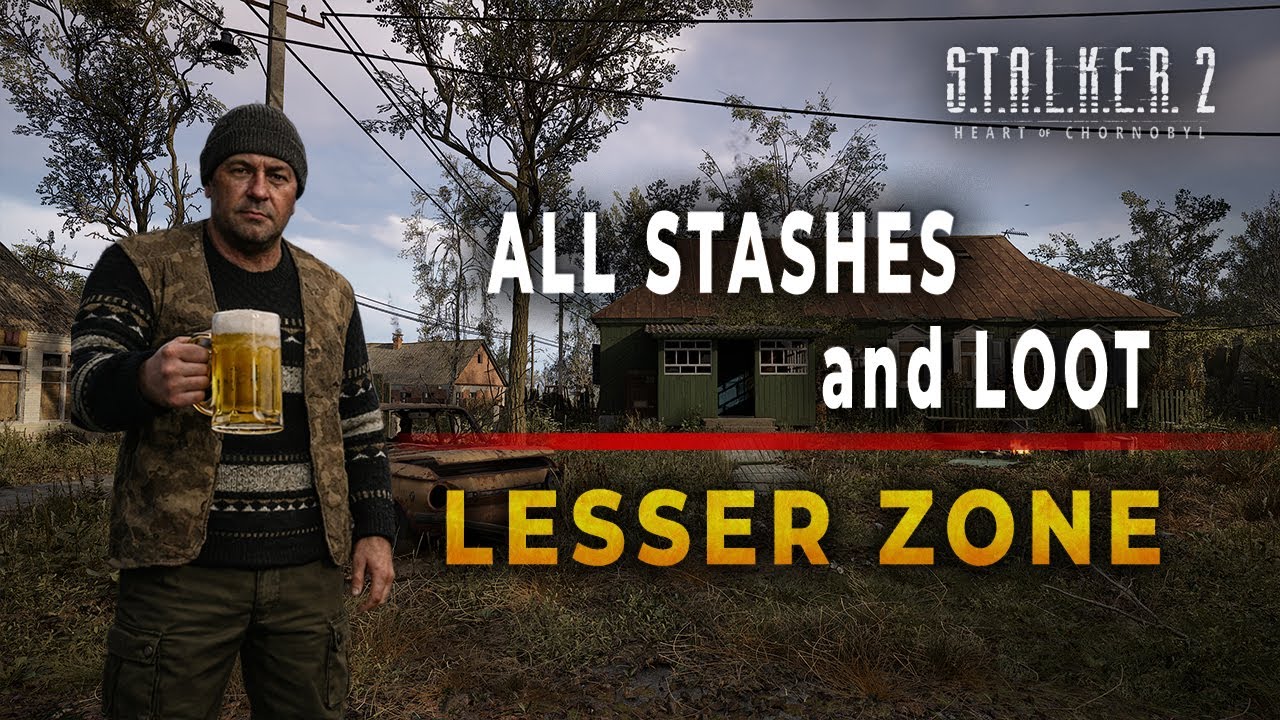 All Stashes & Loot in Lesser Zone | STALKER 2 Complete Guide