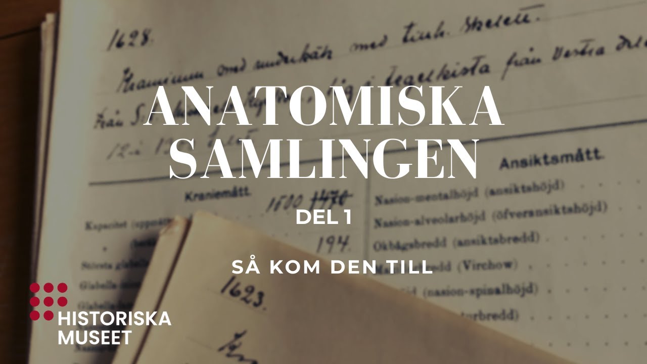 Anatomiska samlingen – del 1: Så kom den till