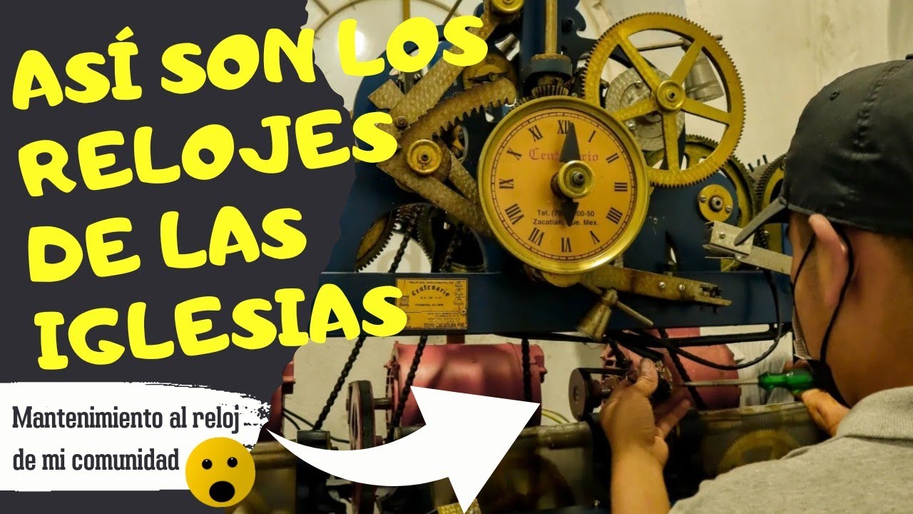 MI PUEBLO TIENE UN RELOJ GIGANTE EN LA IGLESIA Y LE DIMOS MANTENIMIENTO🧐🤯😮  Funcionó👍 o fracasamos👎👎