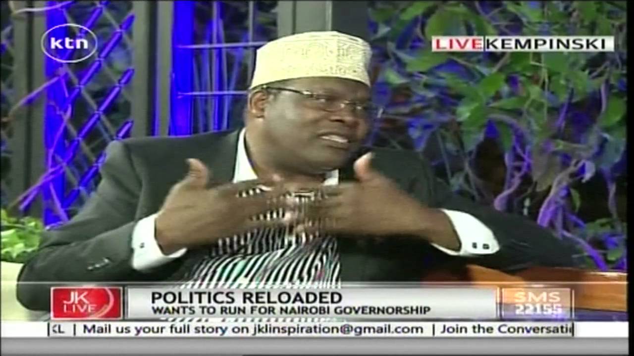 Jeff Koinange Live: Miguna Miguna wants to succeed Governor Kidero in 2017, 12th May 2016 Part 1
