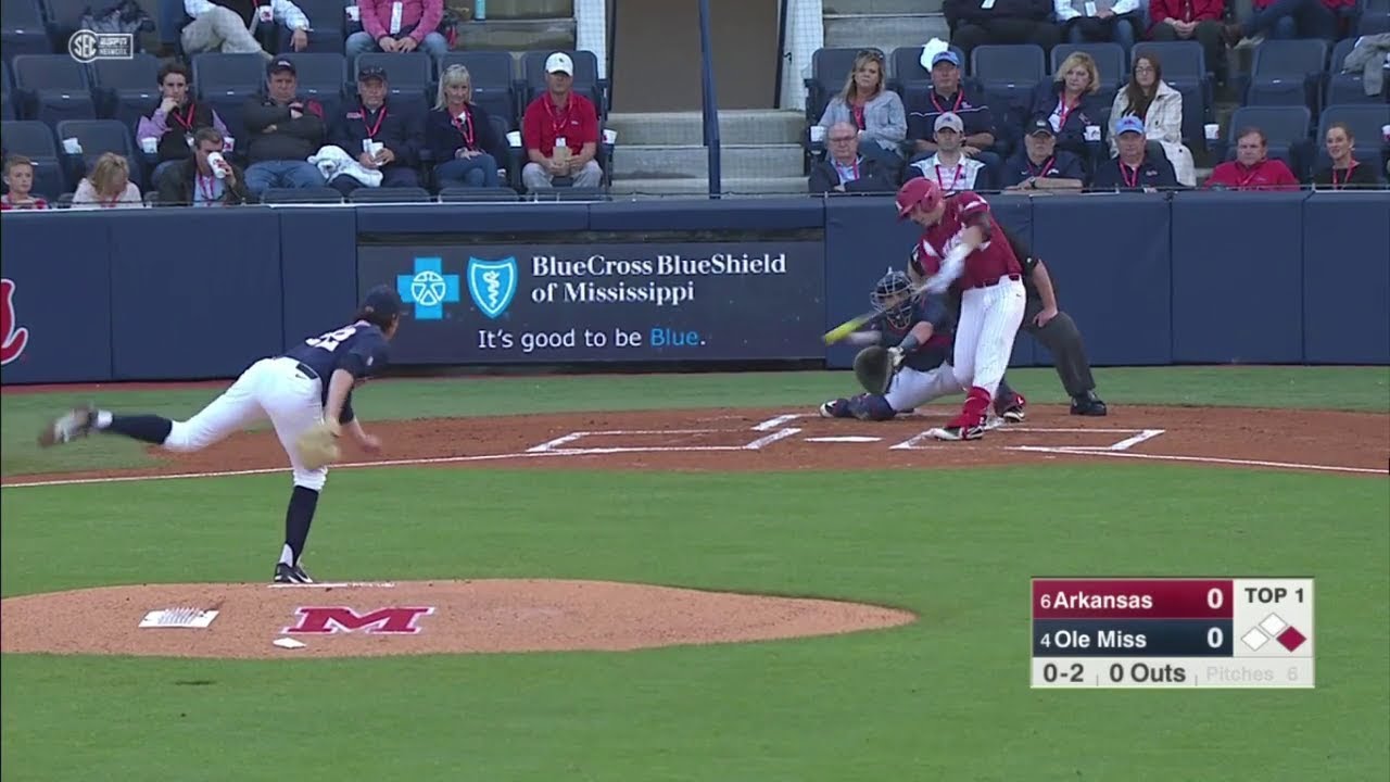 2018 NCAA Baseball #6 Arkansas at #4 Ole Miss 3 29 2018