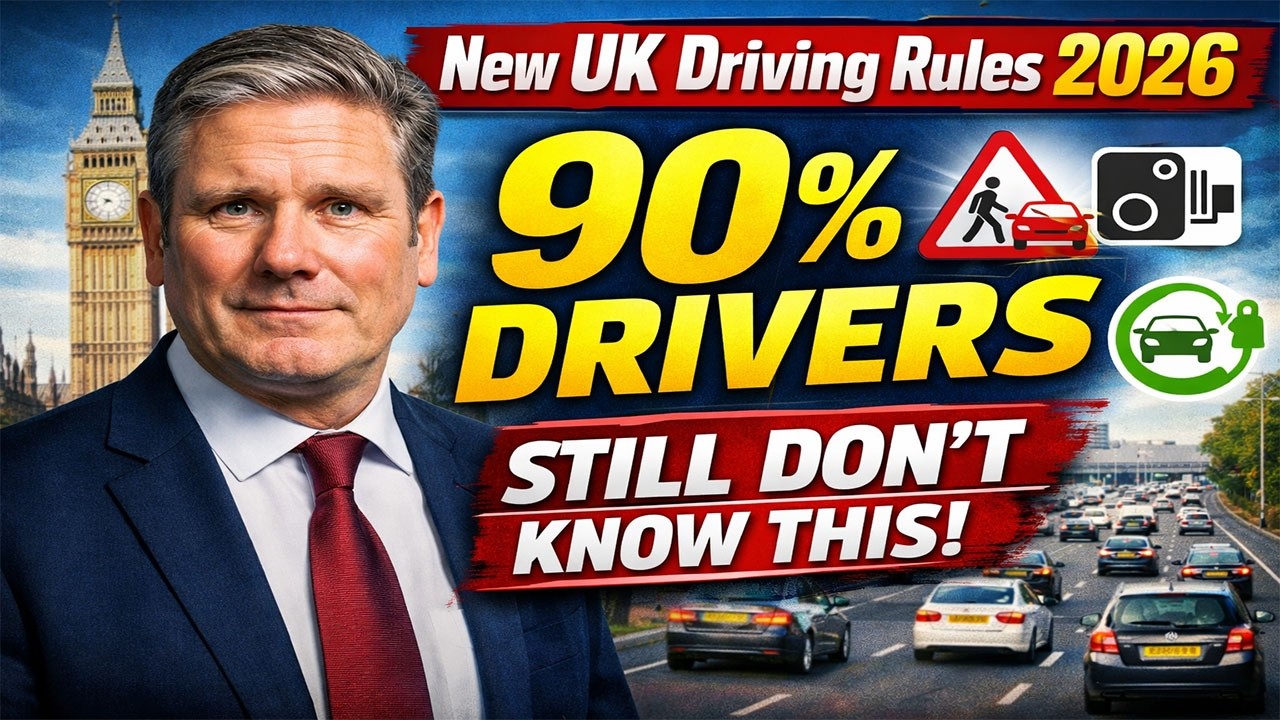 🚗 New UK Driving Laws 2026  90% Drivers Unaware  Don&rsquo;t Risk Fines & Penalties