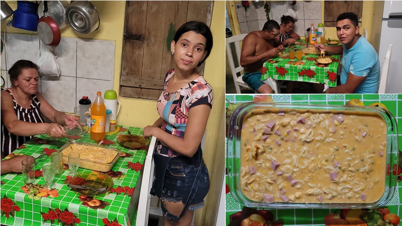 VITÓRIA PREPAROU UM MACARRÃO NA PANELA DE PRESSÃO PRA O JANTAR