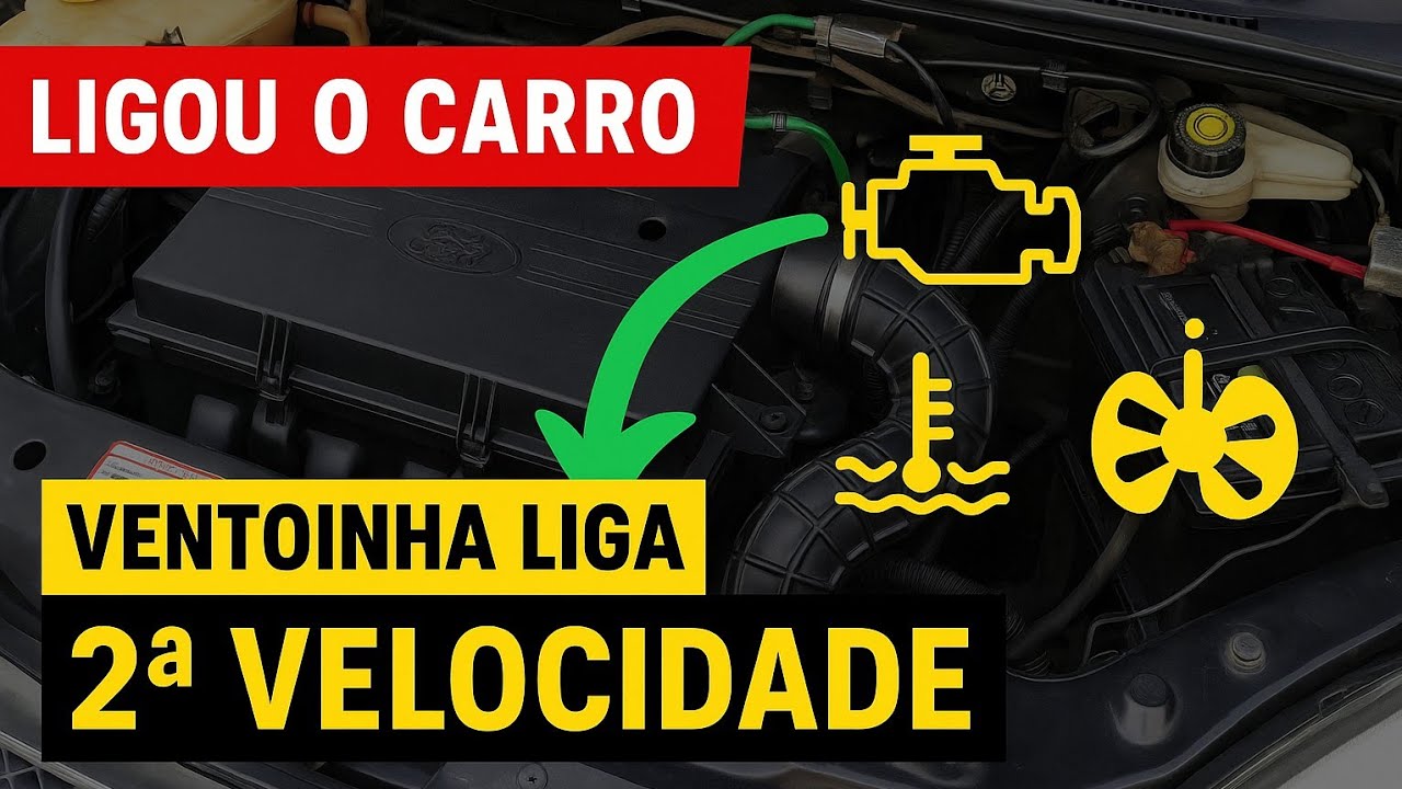 Ventoinha Liga o 2° Estágio Sem Parar Quando liga o Carro. Frio ou Quente. (Ford Fiesta Zetec Rocam)