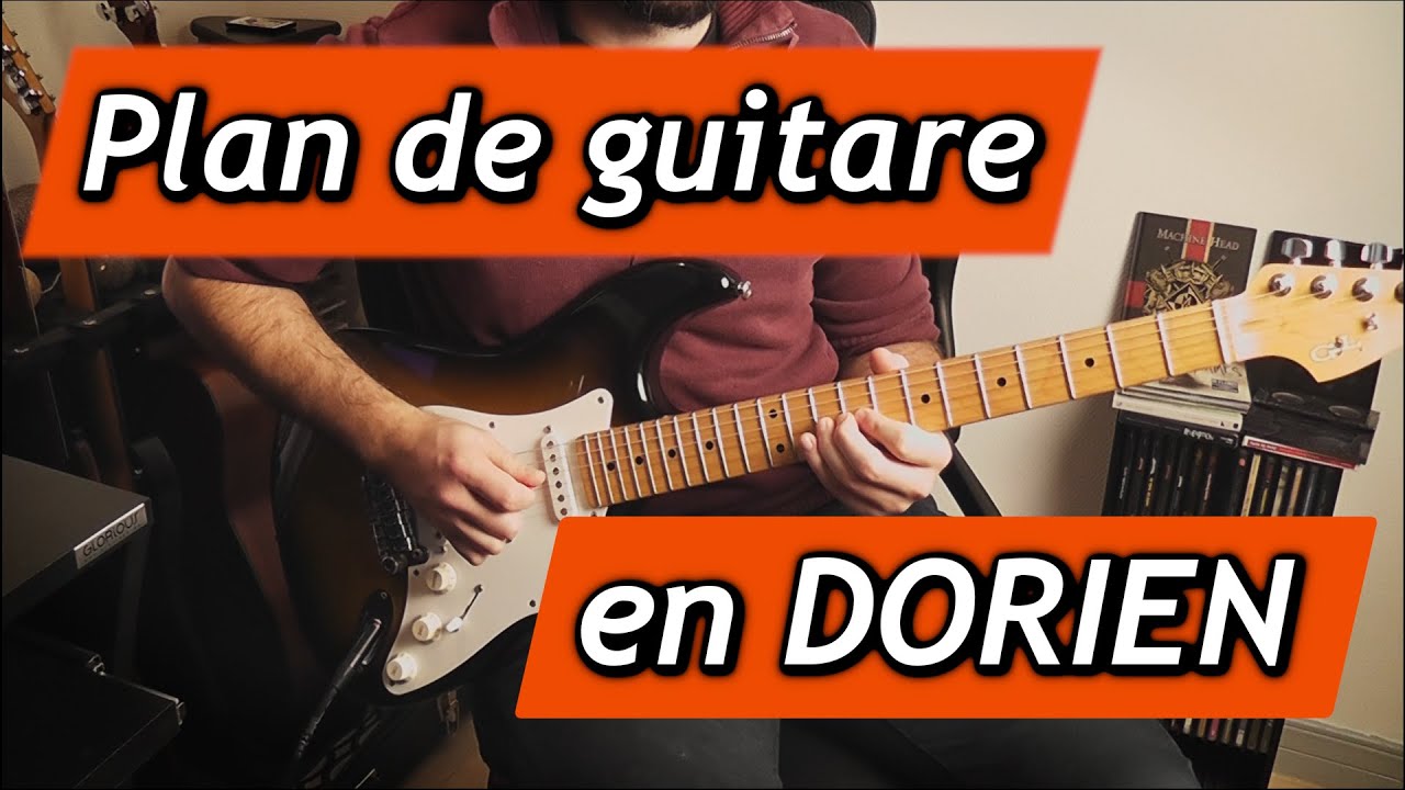 Plan de guitare en C dorien [avec TABLATURE]