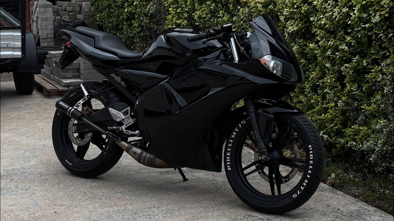 Yamaha tzr 50. Jazda po obrzeżach Zielonej G&oacute;ry.