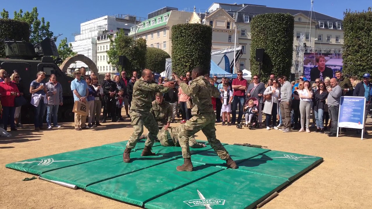 Royal Marines Unarmed Combat Display