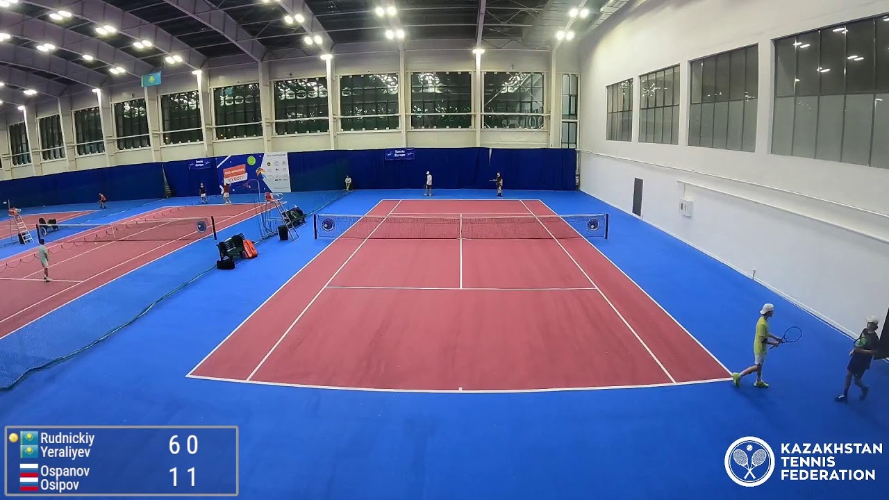 🎾 Корт №1 - Tennis Europe 16&under Petropavlovsk G3 (19.01.2026)