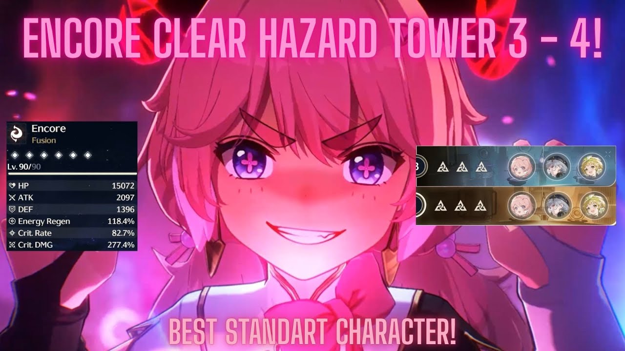 CAN ENCORE CLEAR HARDEST TOA? ENCORE CLEAR HAZARD TOWER 3 - 4!  | WUTHERING WAVES