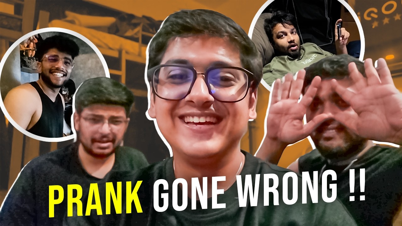 Aman ka PRANK pakad liya lol