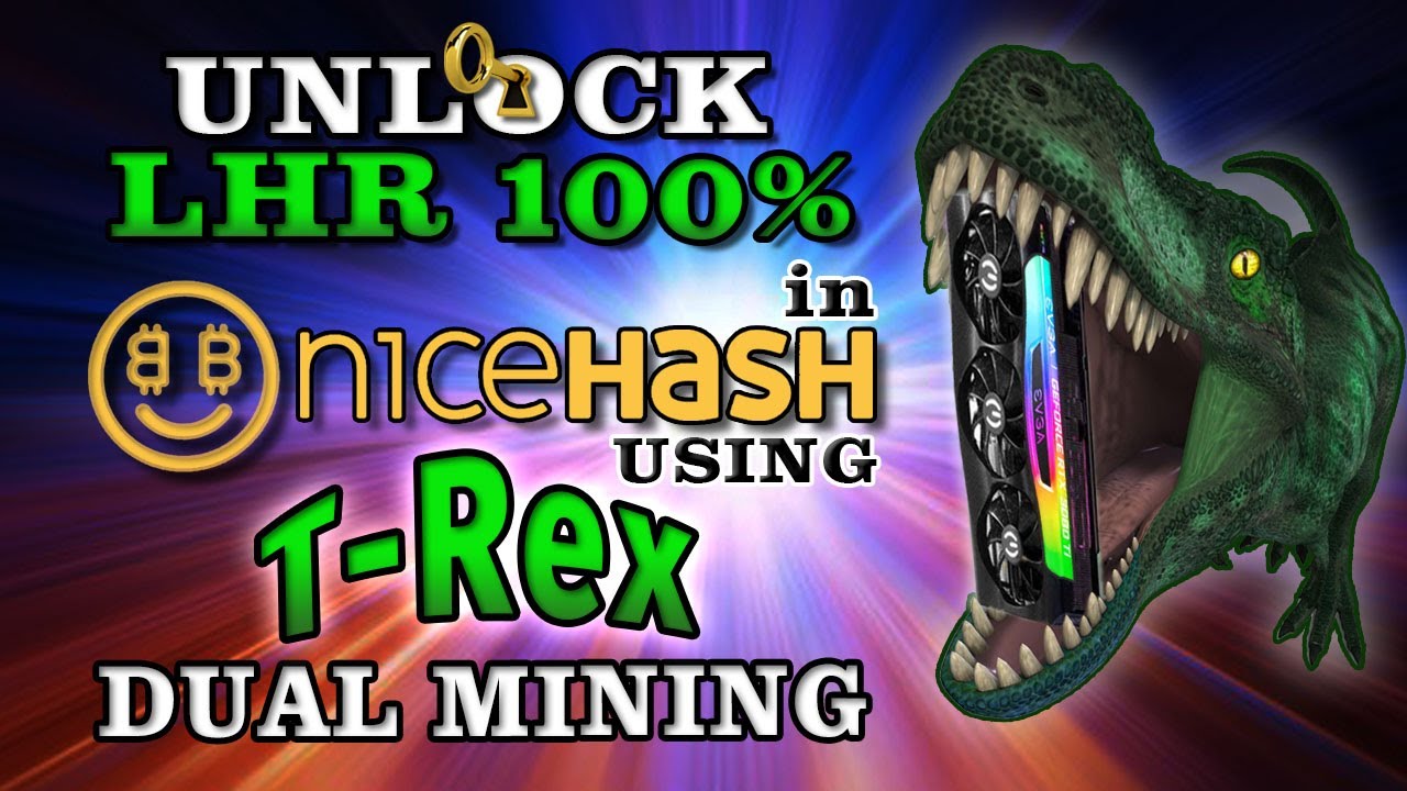 Unlock LHR in Nicehash using T-Rex Dual Mining |Step-by-Step| ETH + ERGO | ETH + CFX | 3080Ti Tested