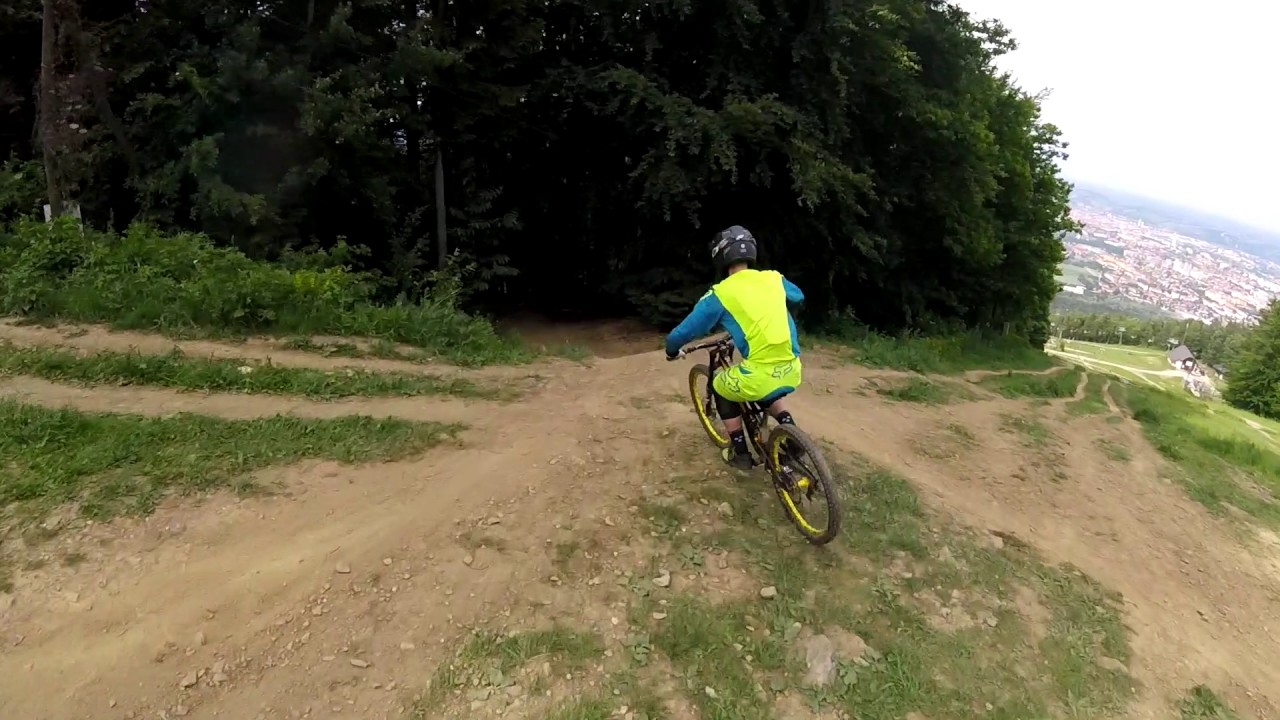 Matic Kvas & Maks Fock helmet cam - Bike Park Pohorje