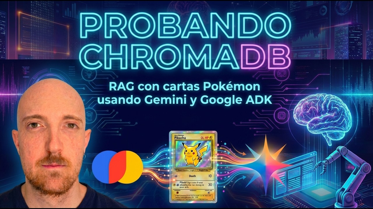 Probando ChromaDB: RAG con cartas Pokémon usando Gemini y Google ADK