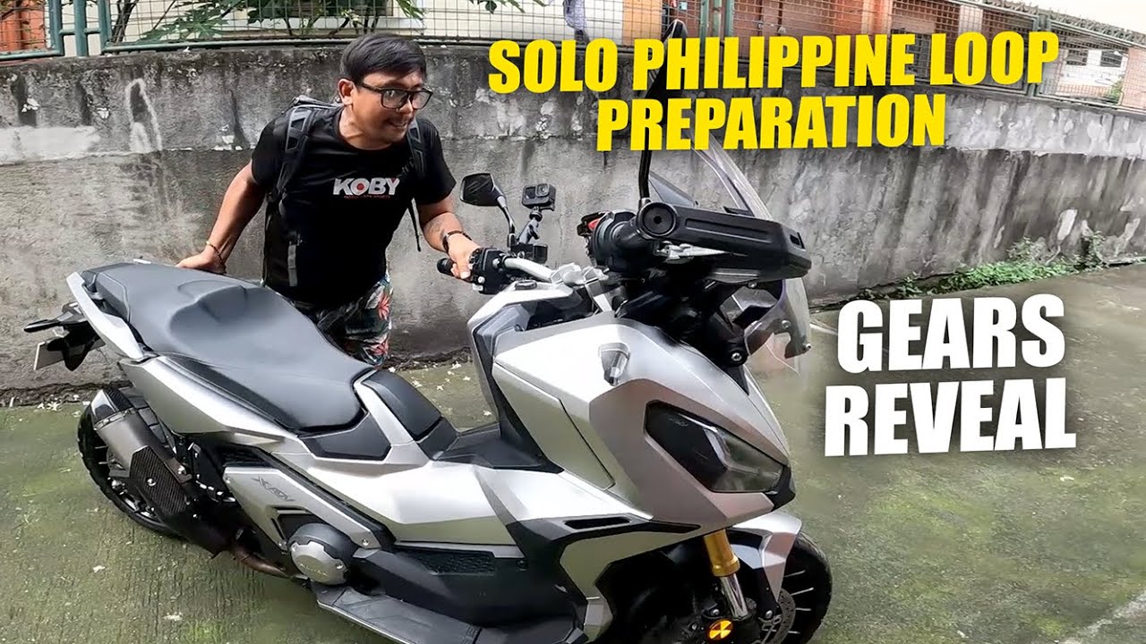HONDA X-ADV 750 for my 2nd Philippine Loop | The Preparation