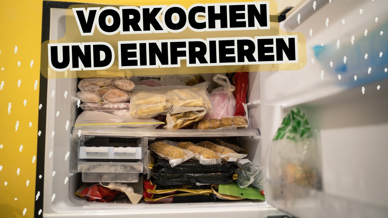 Vorkochen für das Wochenbett || Freezermeal