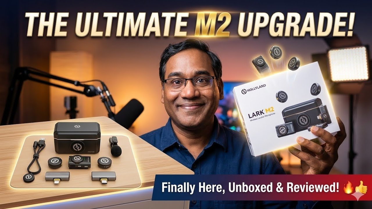 Finally Upgraded My Vlogging Gear! 🎤 Hollyland Lark M2 Unboxing