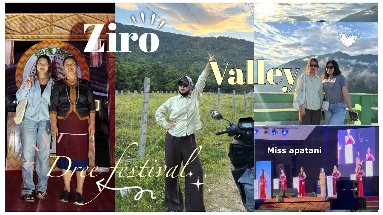 Itanagar ~ Ziro 🏔️☘️Attending Dree Festival 🌸 Cultural Program in Ziro #arunachalpradesh #festival