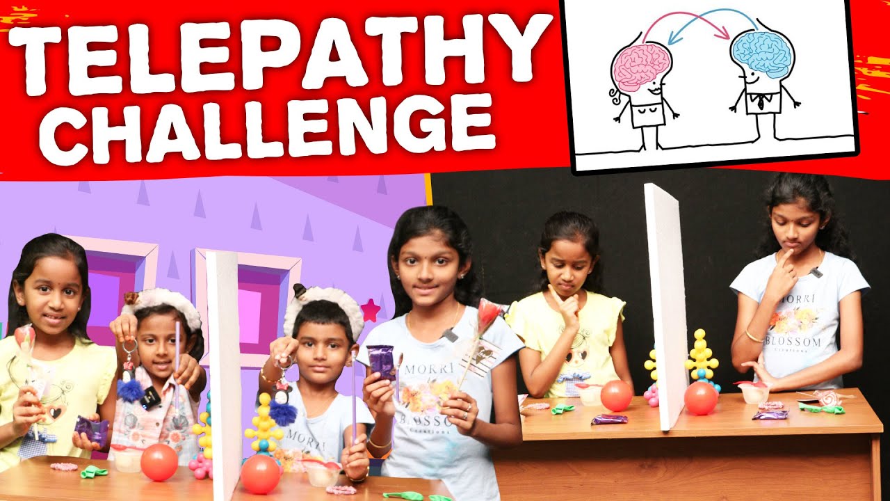 Twin Telepathy Challenge 🤔 | Funny Challenge 🤣 | ini's galataas
