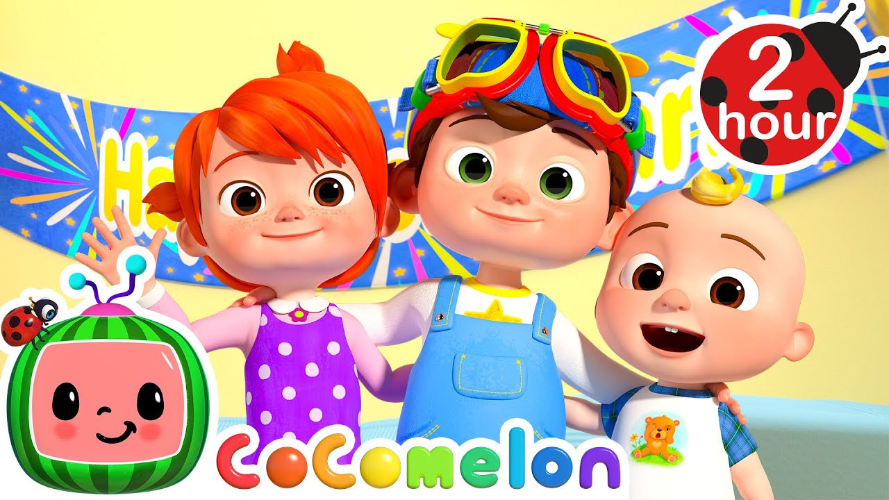 Happy New Year Song | Cocomelon  | Family Time! 👨‍👩‍👦 | MOONBUG KIDS