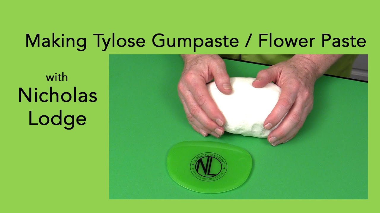 Изготовление цветочной пасты Tylose Gumpaste для сахарных цветов и украшений тортов с Николасом Л...