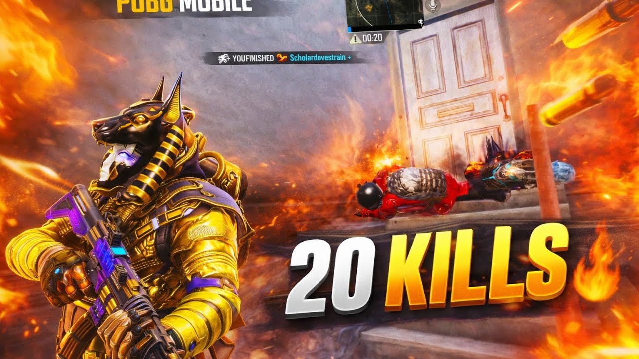 SOLO  20 KILL  🔥🔥  | SPIDEY GAMING|  PUBG MOBILE FULL MATCH 💥