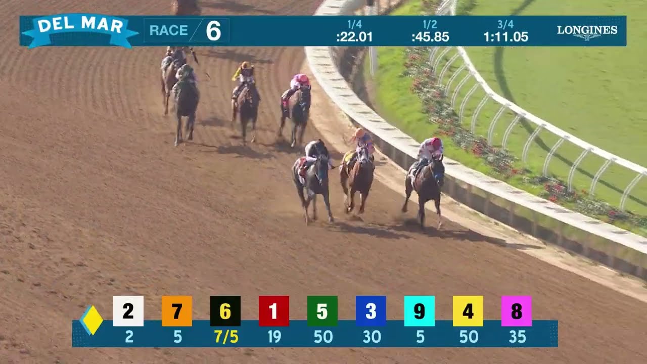 Cavalieri wins race 6 at Del Mar 8/29/24