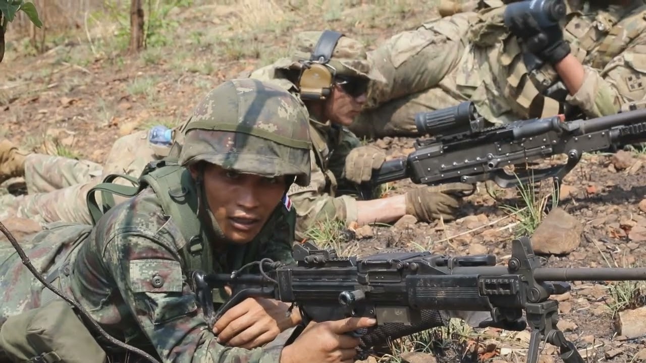 'Movement to Contact' with U.S. and Royal Thai Soldiers in Lop Buri