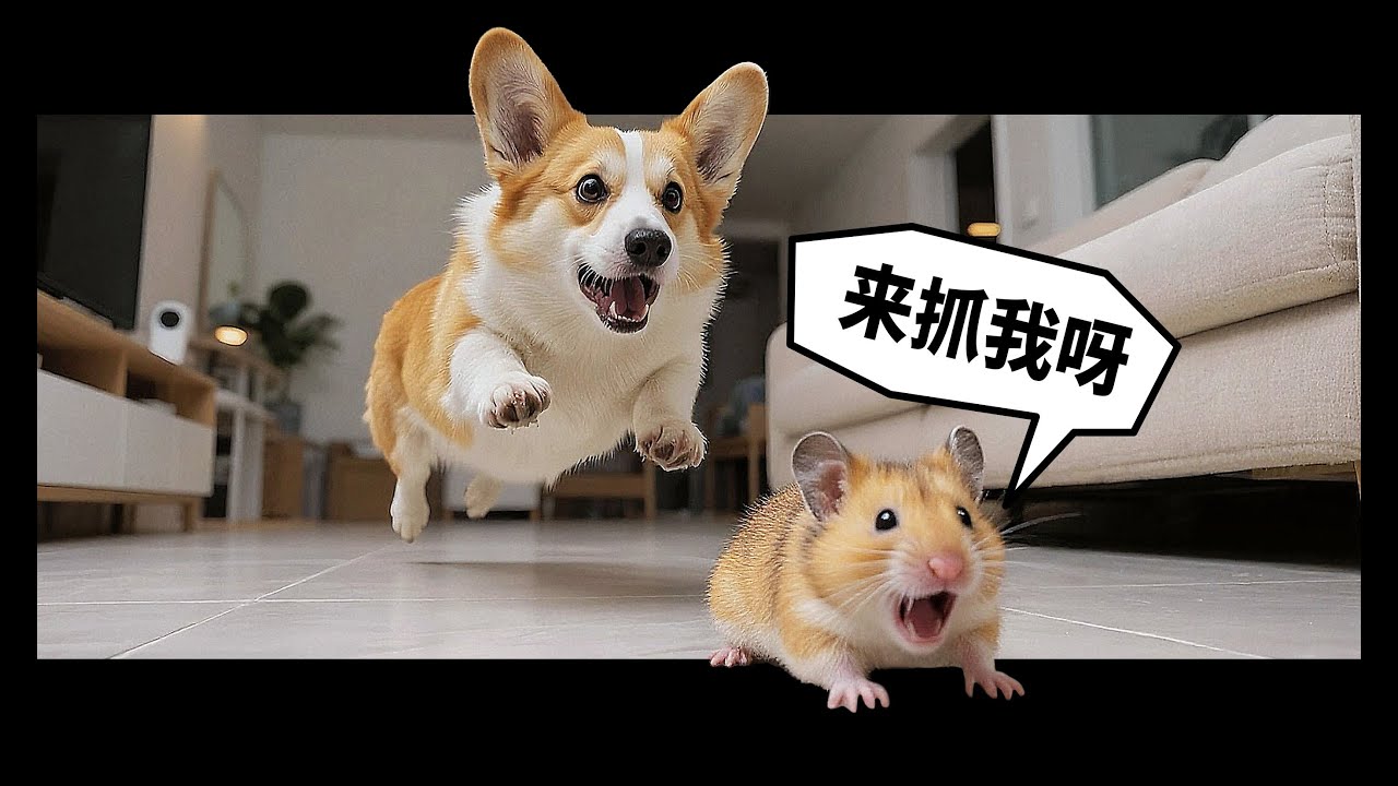 狗拿耗子，鼠：细狗，你行不行啊？