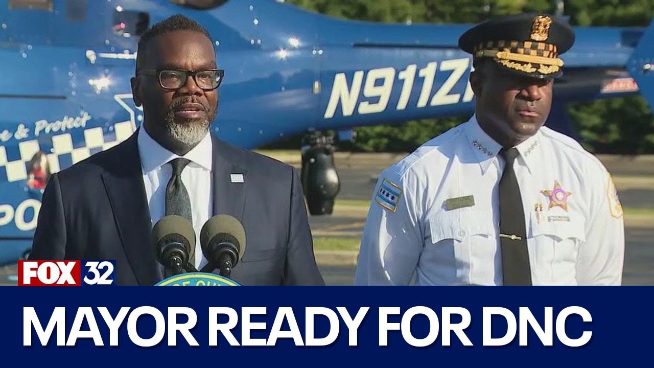 Chicago Mayor Brandon Johnson 'not afraid of anything' ahead of DNC