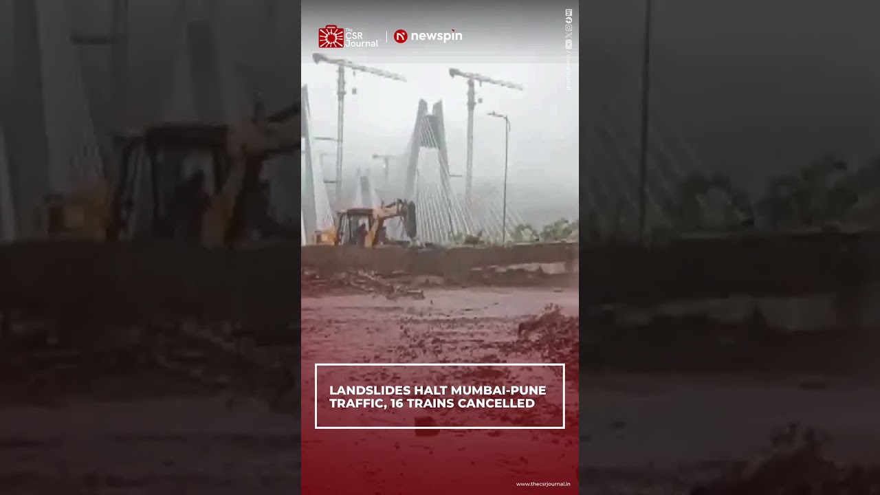 Landslides Halt Mumbai-Pune Traffic, 16 Trains Cancelled