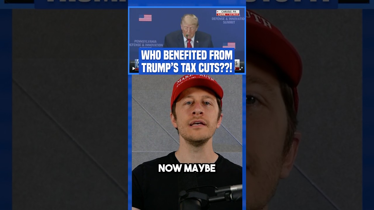 Trump brags tax cuts helped friend buy private jet #shorts