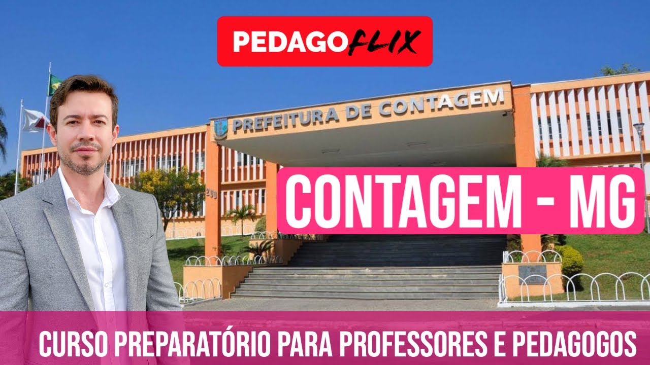 Curso Preparatório para Prefeitura de Contagem - MG  - Prof. Alonso